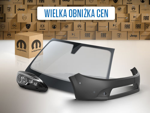 Oryginalne części blacharskie Mopar